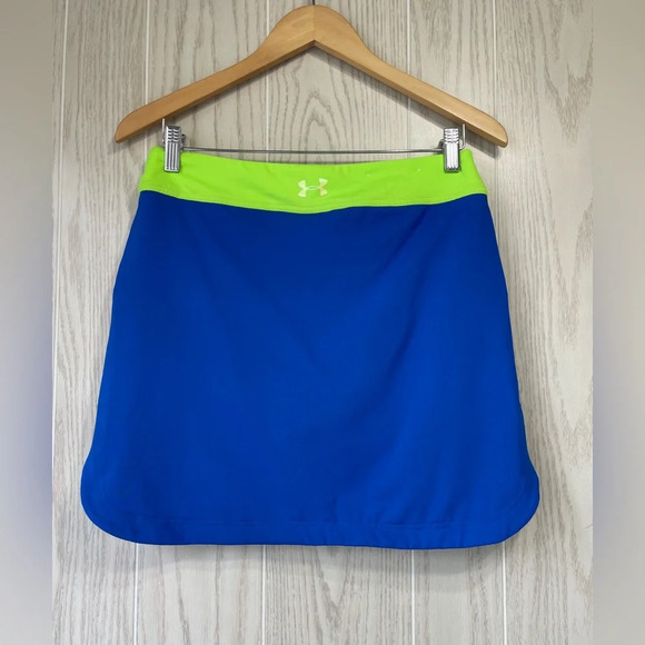 Under Armour Women's Green and Blue Skort Size S/M Loose NWOT - Picture 3 of 4
